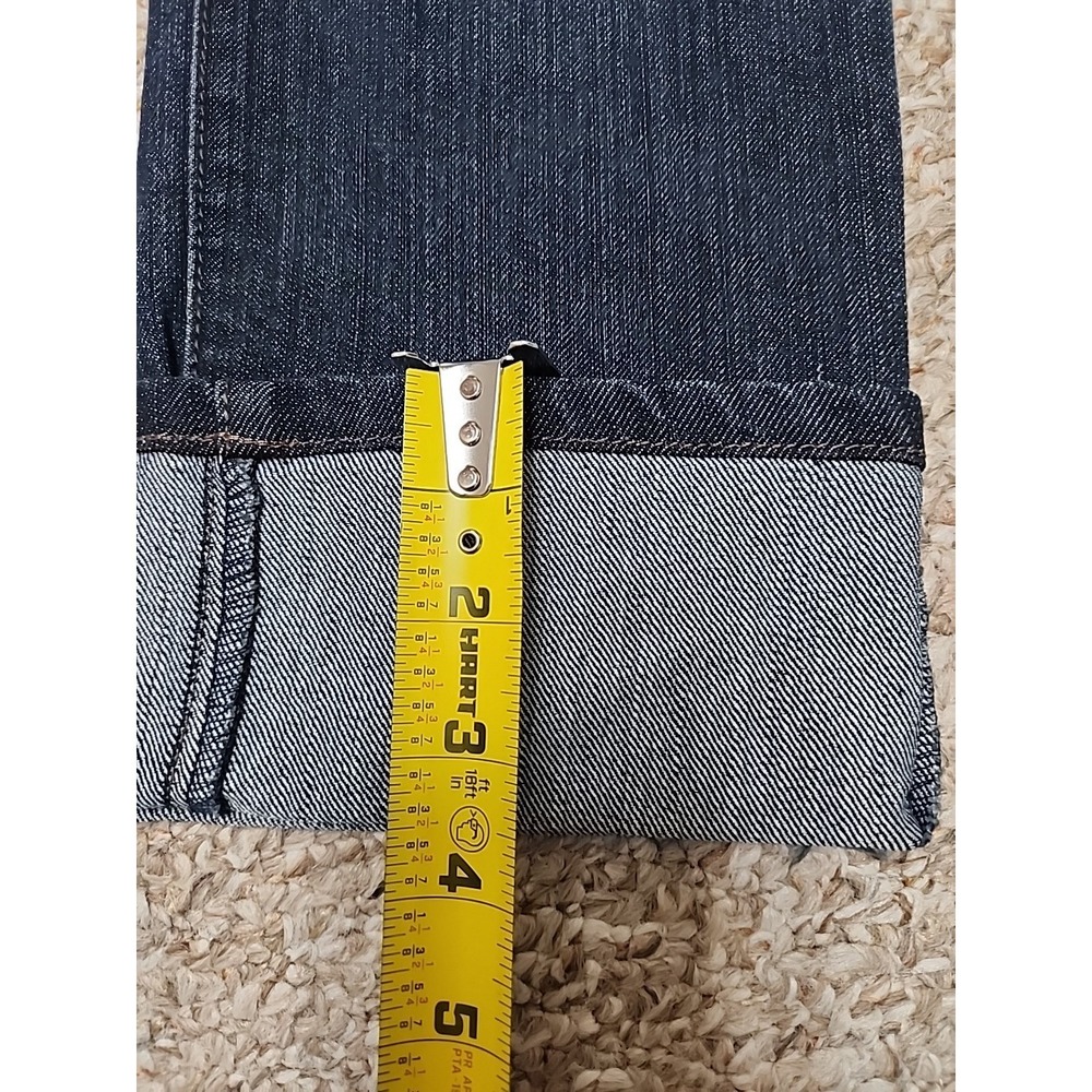 Miley‎ Cyrus X Max Azria NWT Jeans Jr's Size 11 Rolled Leg 32x30 - Picture 12 of 15